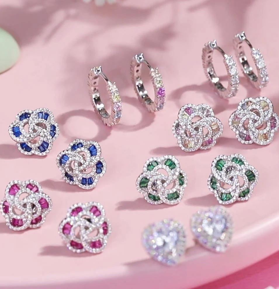 KAKODIY Trend Design Top Jewelry Accessories 925 Sterling Silver Eternal 5A Cubic Zirconia Clip-on Earrings Daily Dress - product image 2