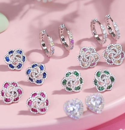 KAKODIY Trend Design Top Jewelry Accessories 925 Sterling Silver Eternal 5A Cubic Zirconia Clip-on Earrings Daily Dress - product image 2