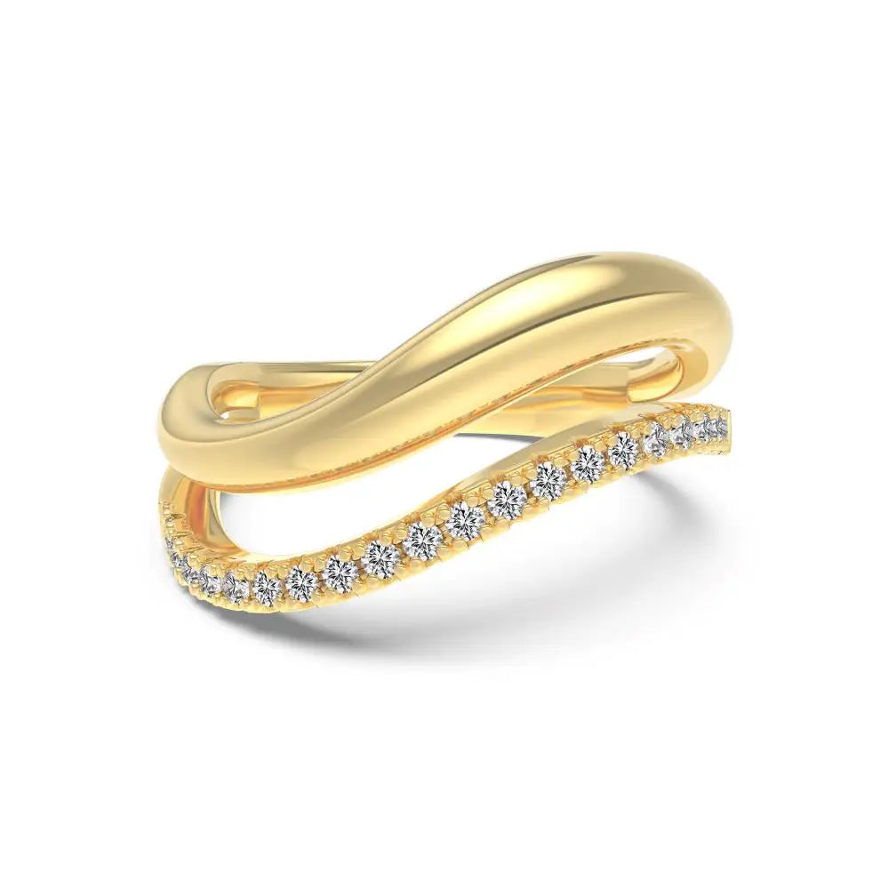 925 Sterling Silver 5A CZ Engagement Ring DY121419 product image 7