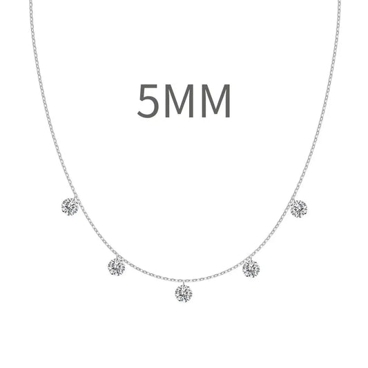 925 Sterling Silver Bridal Pendant Necklace product image 9
