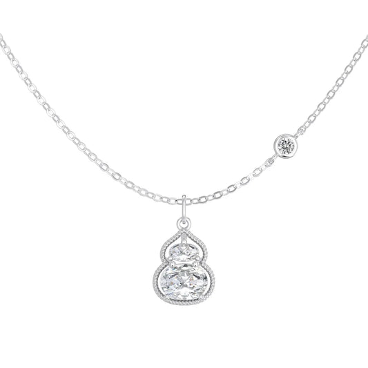 925 Silver 5A CZ Pendant Necklace DY191905 by KAKODIY