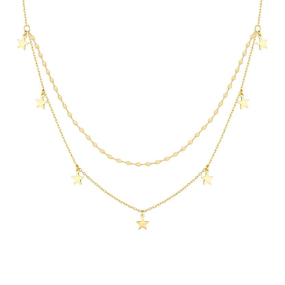 925 Sterling Silver Star Lariat Necklace product image 7
