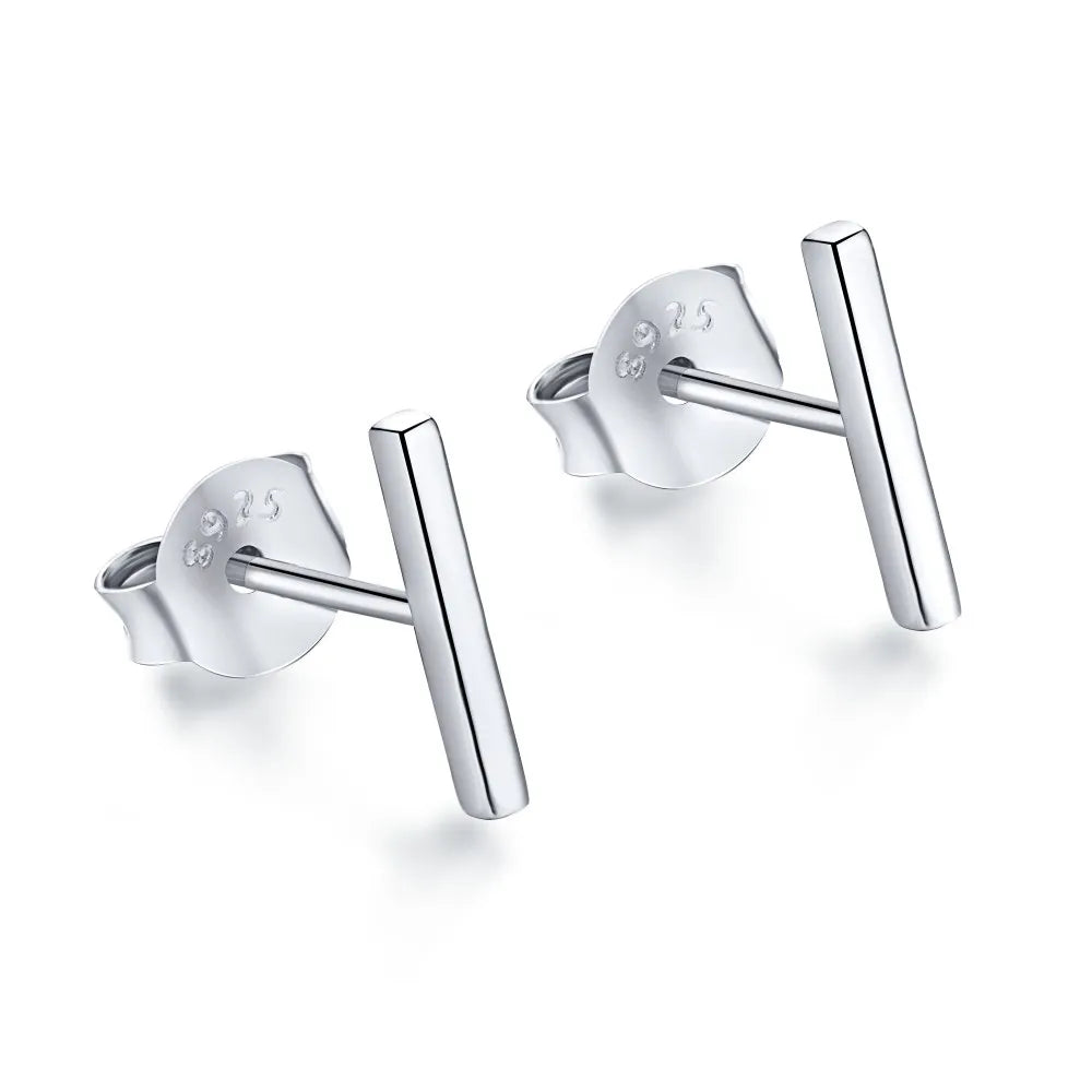 KAKODIY Fashion Accessories Vintage Korean Style Earrings Fashion Luxury Simple Gold Plated Yellow 925 Sterling Silver Stud Earrings for Women