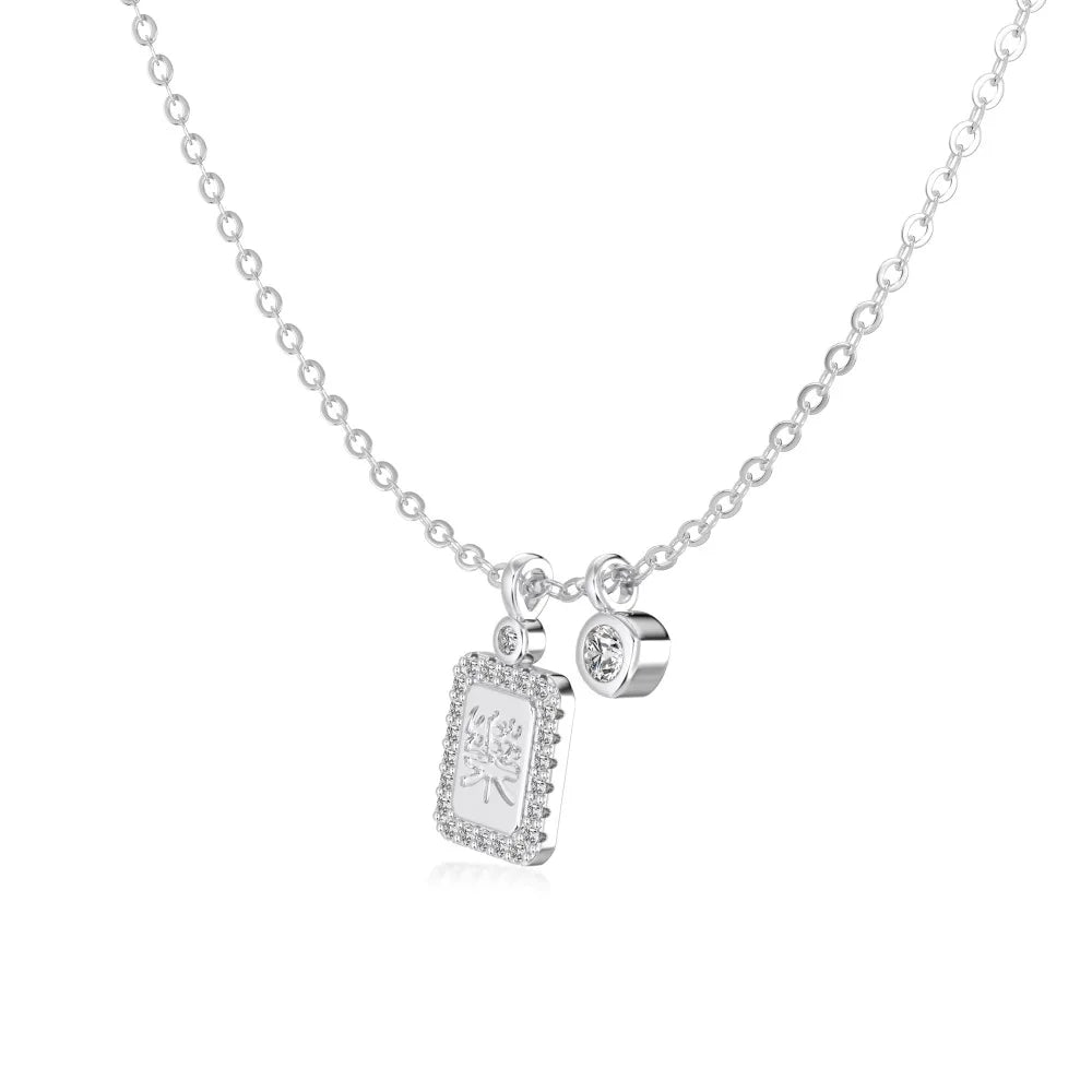 925 Sterling Silver 5A CZ Lariat Necklace product image 7