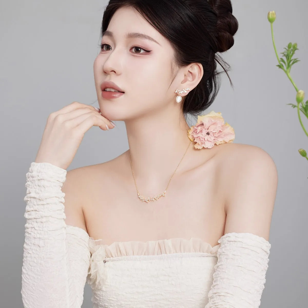 925 Sterling Silver Pendant Necklace DY190762 product image 6