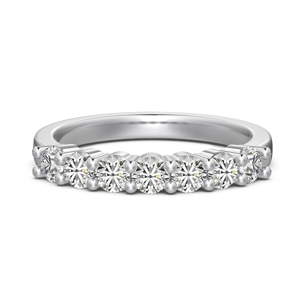 925 Sterling Silver CZ Minimalist Wedding Ring product image 10