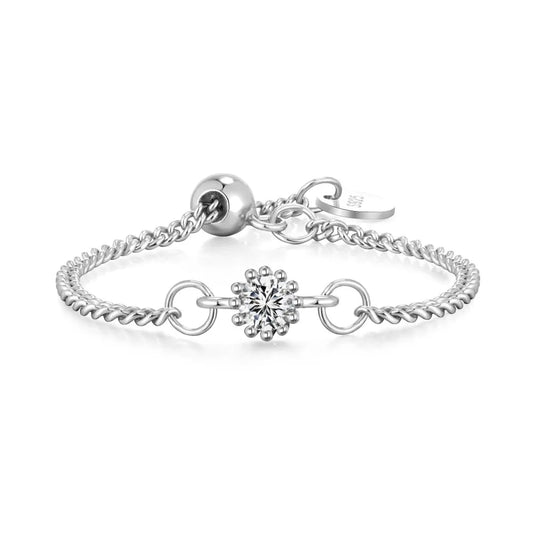 925 Sterling Silver 5A CZ Personalized Ring product image 7