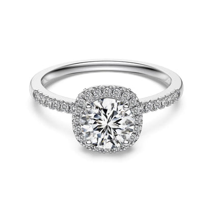 925 Silver 5A CZ Bridal Engagement Ring DY121464 by KAKODIY