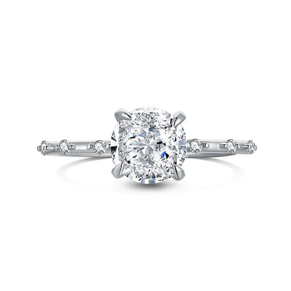 925 Silver CZ Bridal Engagement Ring DY120662 by KAKODIY
