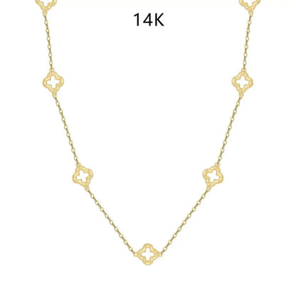 925 Sterling Silver Flower Lariat Necklace product image 7