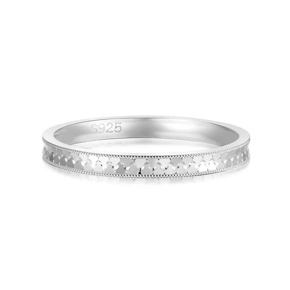 925 Sterling Silver Bridal Wedding Ring DY121448 by KAKODIY