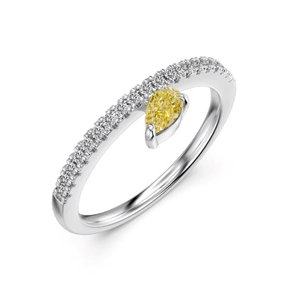 Top High Couple Jewelry 925 Silver Eternity Band 8A Zirconia Main Stone Rings for Bridal Engagement Anniversary Gifts
