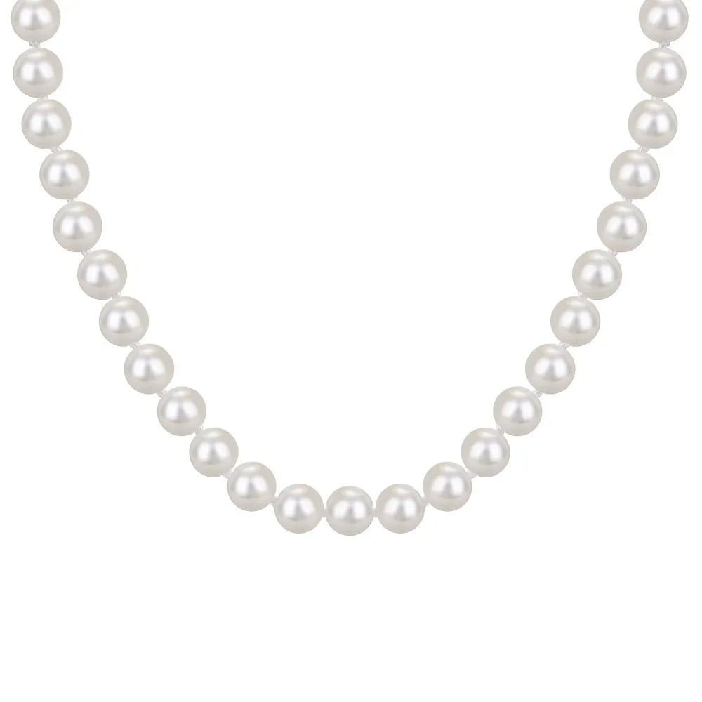 925 Silver Pearl Pendant Necklace DY191924 by KAKODIY