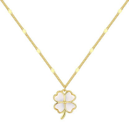 925 Sterling Silver Clover Personalized Necklace product image 7