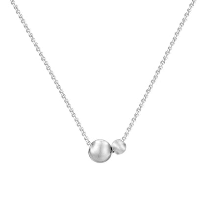 925 Sterling Silver Minimalist Pendant Necklace by KAKODIY