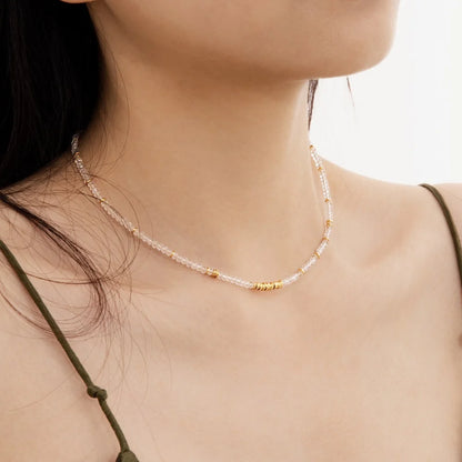 925 Sterling Silver CZ Chain Necklace product image 5