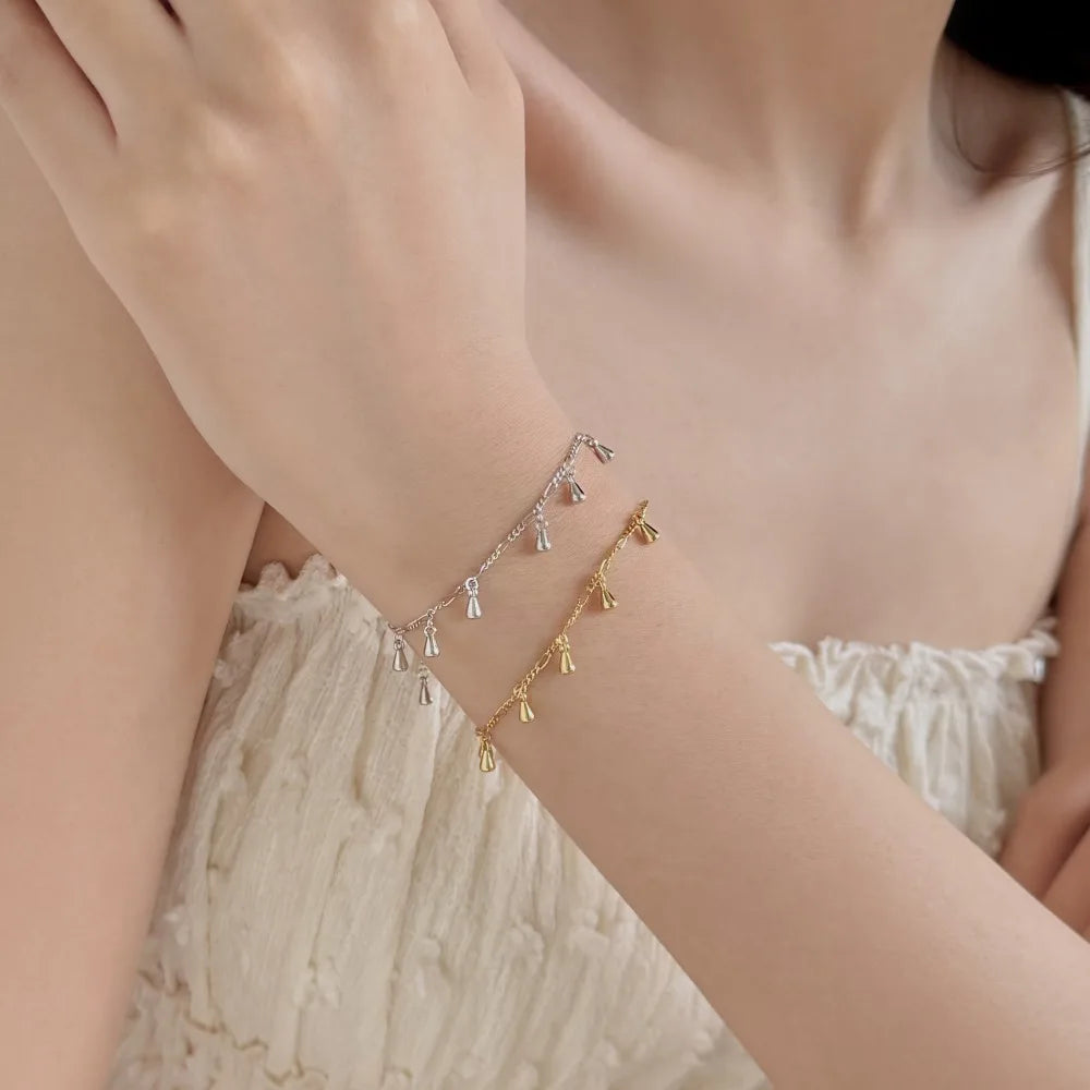 925 Sterling Silver Chain Bracelet DY150576 product image 2