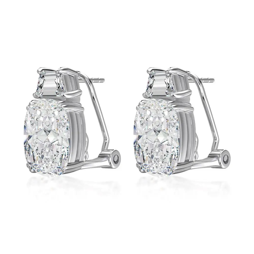 KAKODIY Pineapple 925 Sterling Silver Stud Earrings Simple Elegant Women's Earrings Jewelry - product image 2