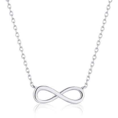 925 Sterling Silver Infinity Lariat Necklace product image 8