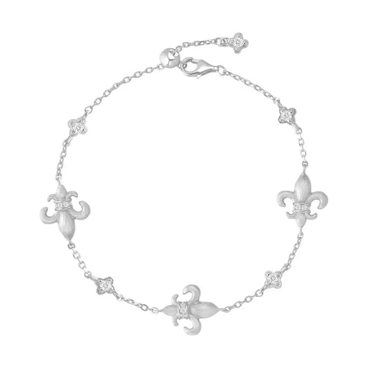 925 Sterling Silver Chain Bracelet DY150387 by KAKODIY