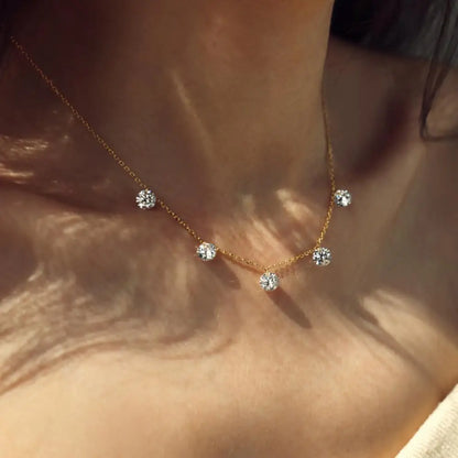 925 Sterling Silver Bridal Pendant Necklace product image 3