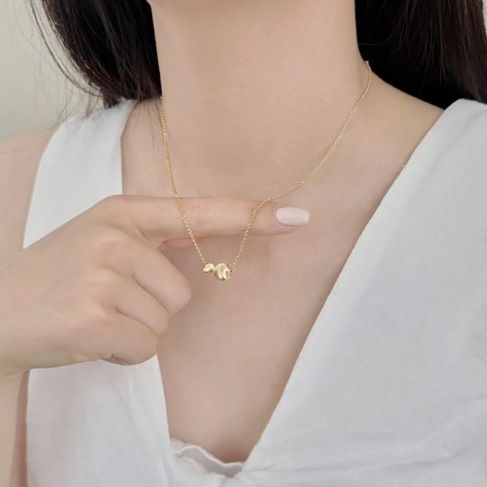 925 Sterling Silver Minimalist Pendant Necklace product image 3