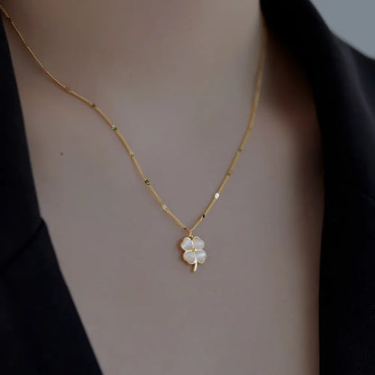 925 Sterling Silver Clover Personalized Necklace product image 4