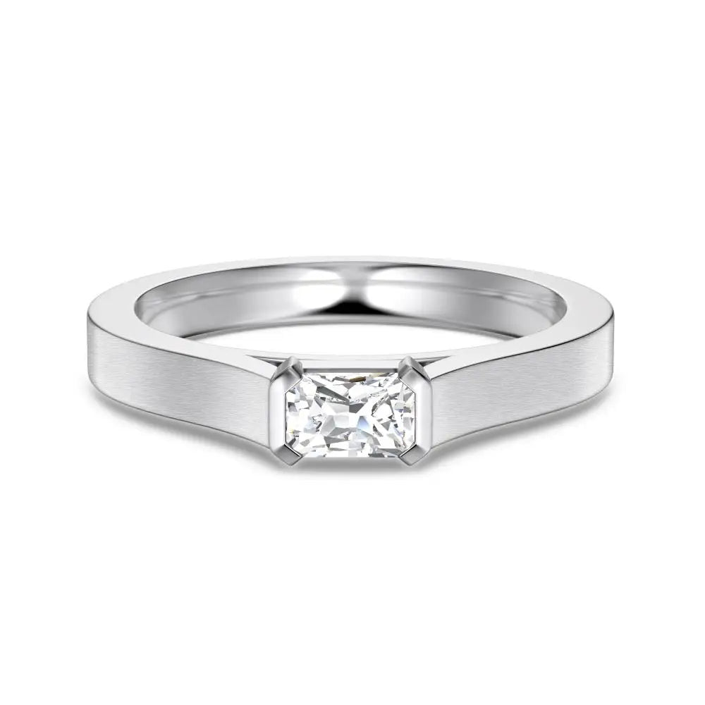 925 Silver CZ Bridal Engagement Ring DY121222 product image 7