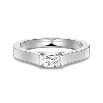 925 Silver CZ Bridal Engagement Ring DY121222 product image 7
