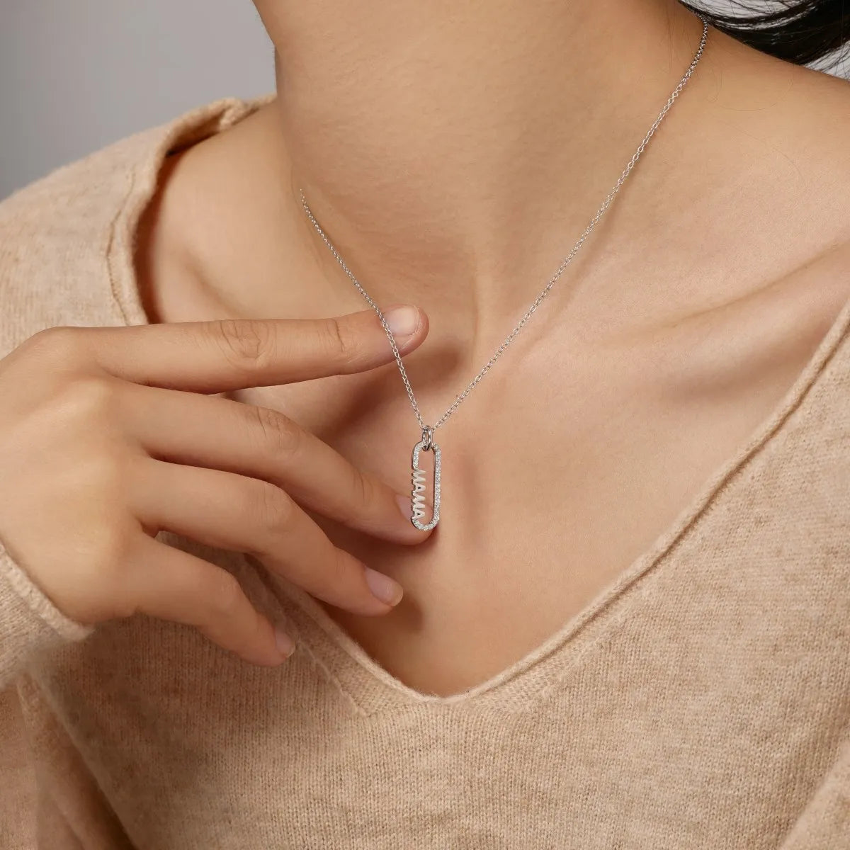 925 Sterling Silver Pendant Necklace DY190838 product image 2