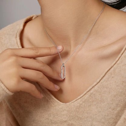 925 Sterling Silver Pendant Necklace DY190838 product image 2