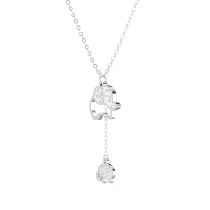 925 Sterling Silver CZ Pendant Necklace product image 7