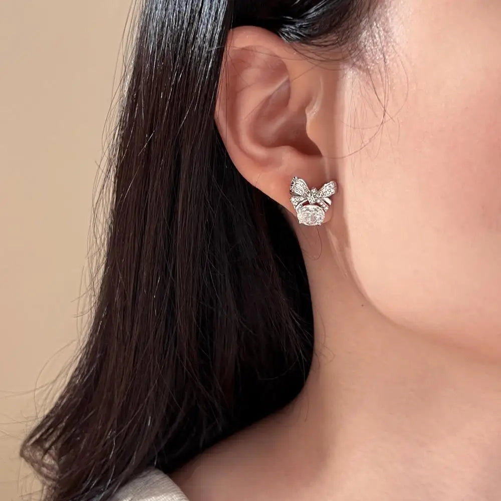 KAKODIY Beautiful 14K Gold Plated Butterfly Stud Accessories Fashion £925 Stud Earrings - product image 4