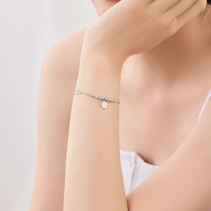 925 Sterling Silver Flower Statement Bangle product image 3
