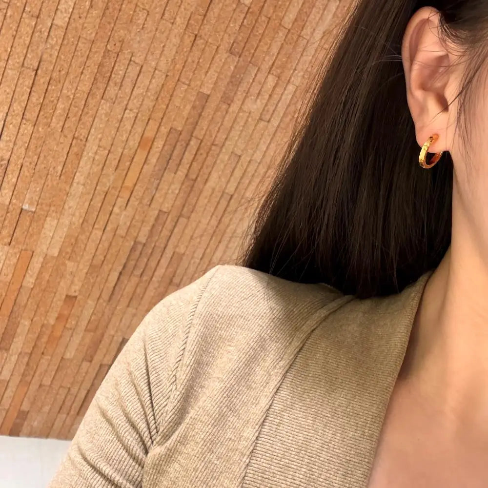 KAKODIY US Gold Plated Hoop Earrings Accessories Women's Luxury Silver 925 Earrings - product image 4