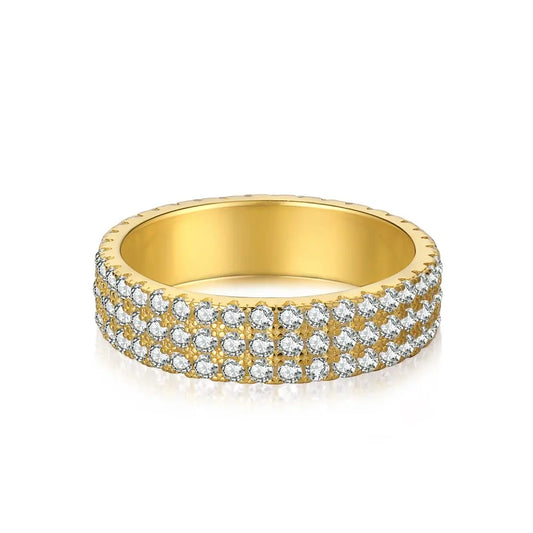 925 Silver CZ Bridal Engagement Ring DY120338 product image 7