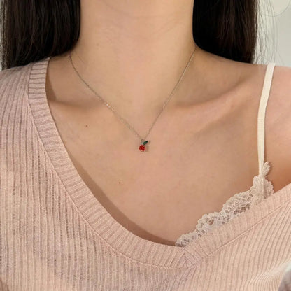 925 Silver 5A CZ Pendant Necklace DY191229 product image 6
