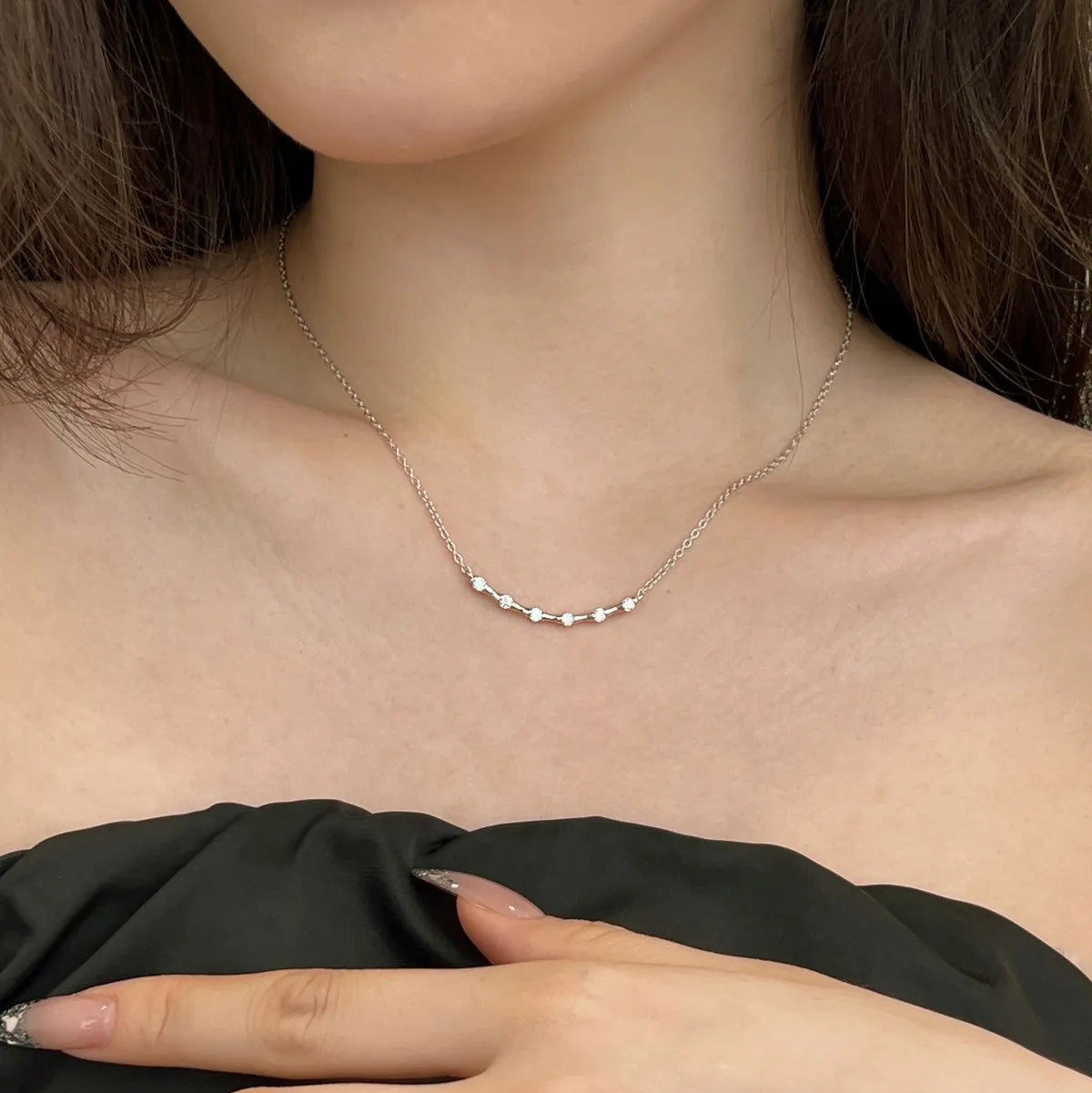 925 Sterling Silver Pendant Necklace DY190919 product image 5