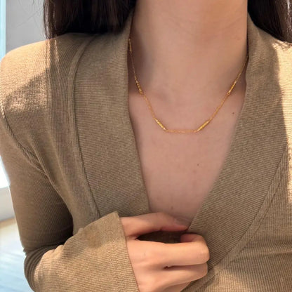 Hip Hop Punk Style 925 Silver Gold Plated Necklace Jewelry Other Premium Fine Necklaces
