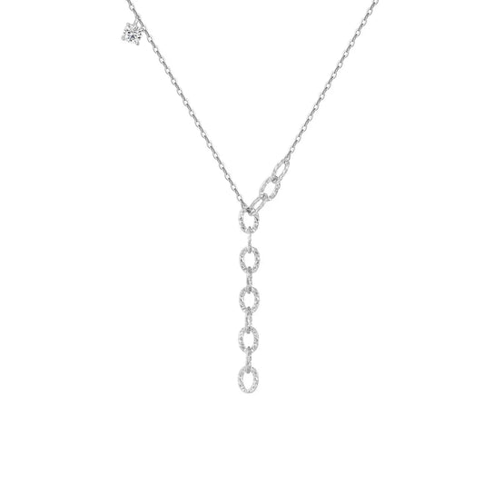 925 Silver 5A CZ Pendant Necklace DY191565 by KAKODIY