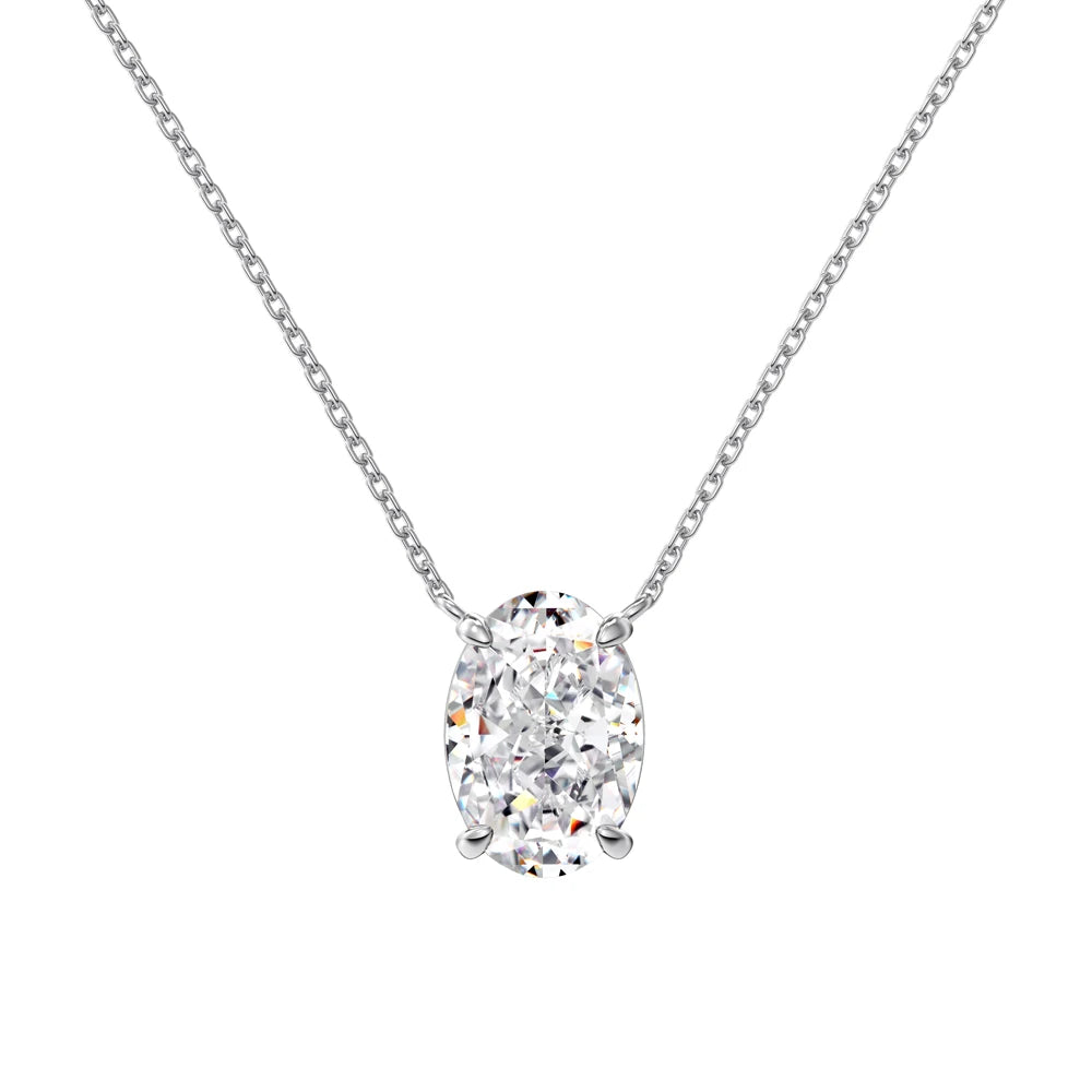925 Silver 8A CZ Pendant Necklace DY190884 by KAKODIY