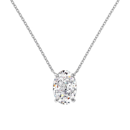 925 Silver 8A CZ Pendant Necklace DY190884 by KAKODIY