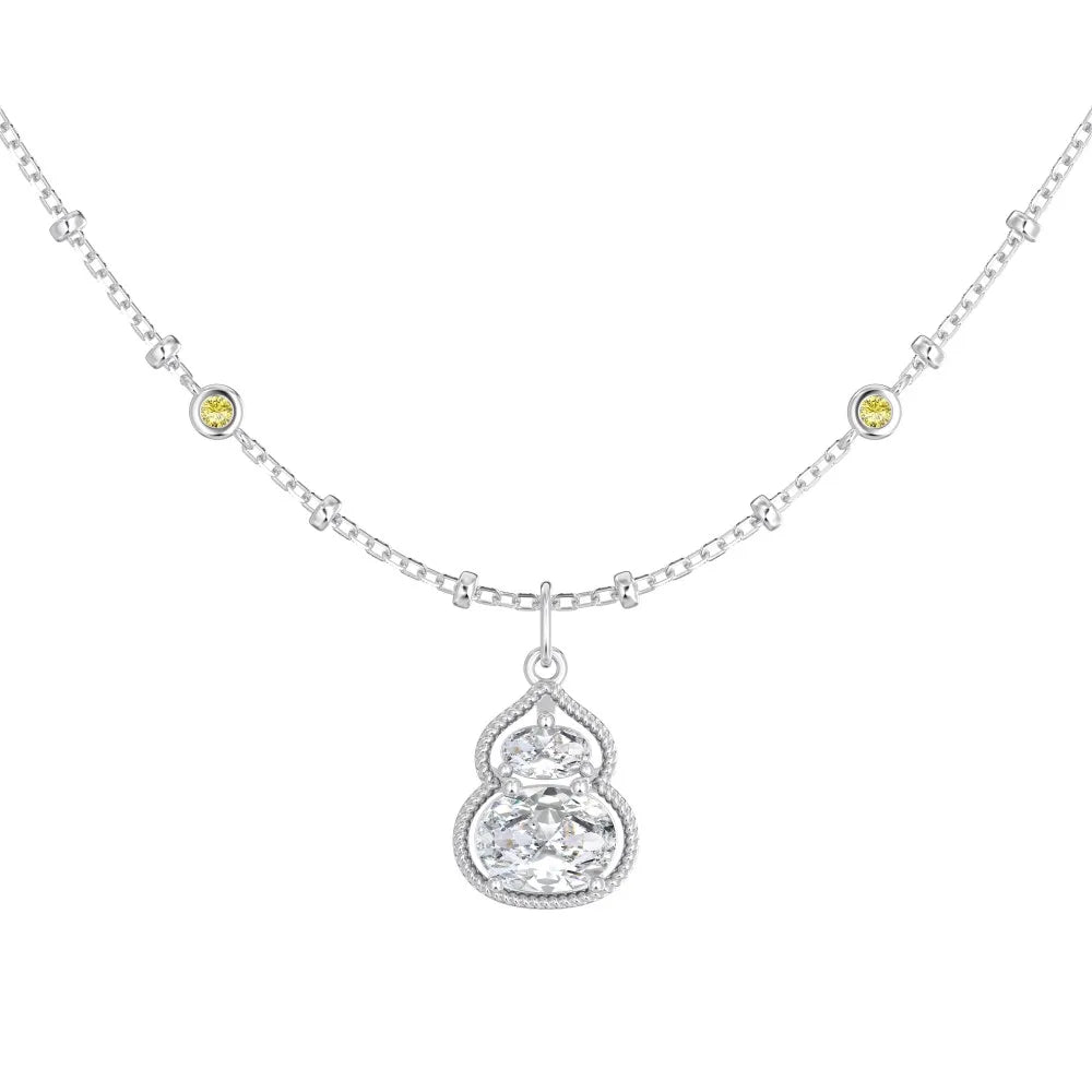925 Silver 5A CZ Pendant Necklace DY191906 by KAKODIY
