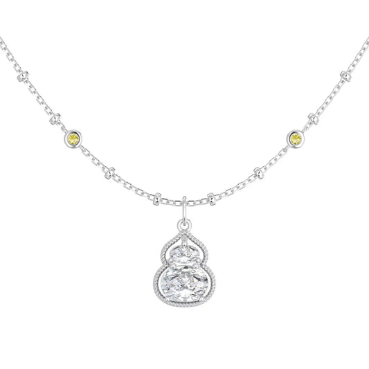 925 Silver 5A CZ Pendant Necklace DY191906 by KAKODIY