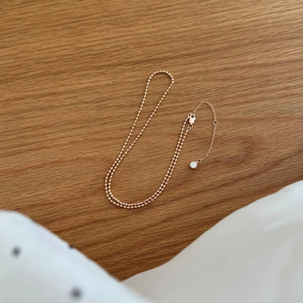 925 Sterling Silver Chain Necklace DY190996 product image 6