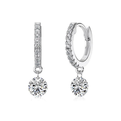 KAKODIY High Quality Pendant 14K Gold Plated Earrings 925 Sterling Silver Fine Jewelry Zirconia Earrings - product image 1