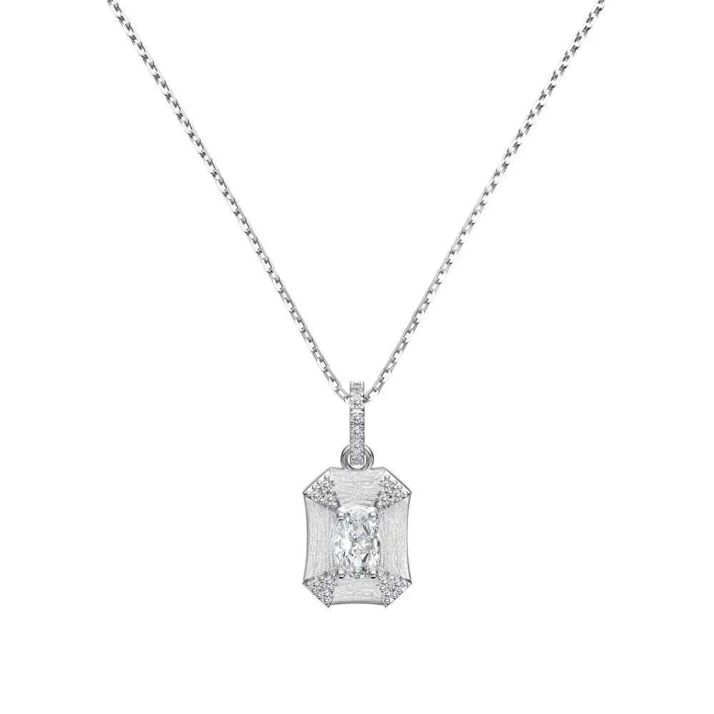925 Sterling Silver CZ Necklace product image 7