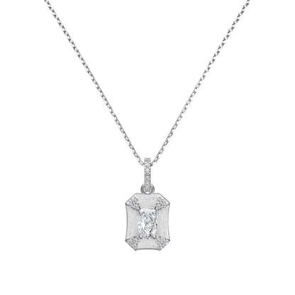 925 Sterling Silver CZ Necklace product image 7
