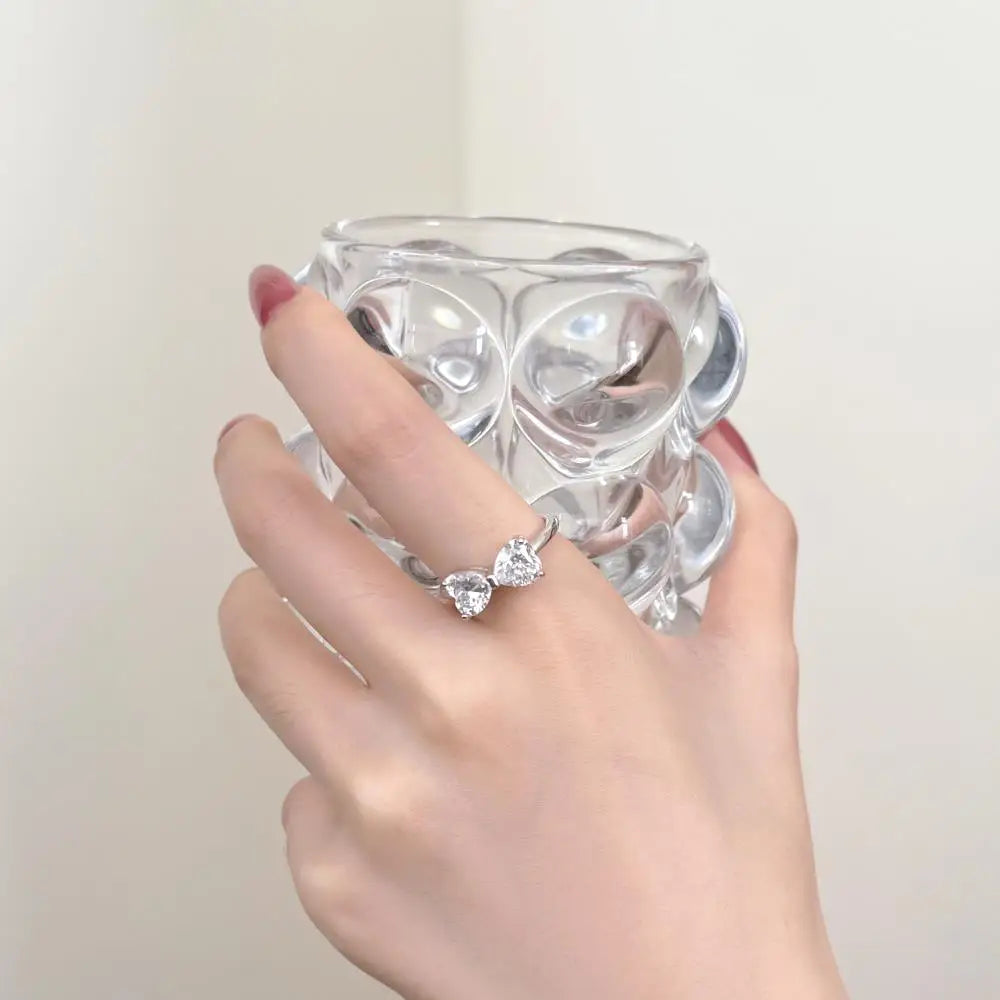 925 Sterling Silver Bow CZ Bridal Wedding Ring product image 4