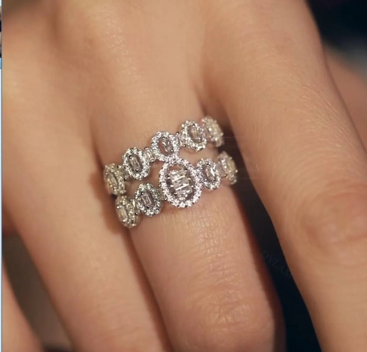 925 Sterling Silver Ring DY120201 product image 3